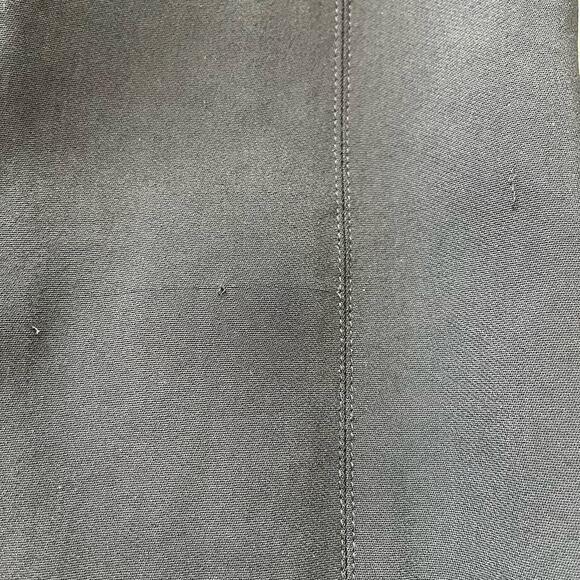 Veronica Beard Paula Black High Waist Back Zip Slit Hem Slim Trouser Pants 00/XS - Picture 14 of 14